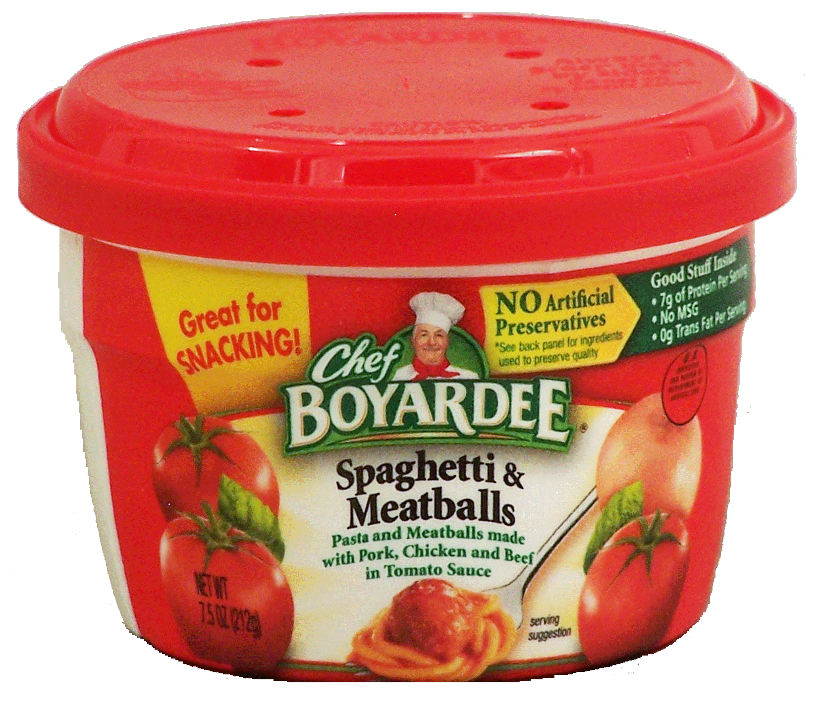 Chef Boyardee Spaghetti & Meat Balls In Tomato Sauce Full-Size Picture